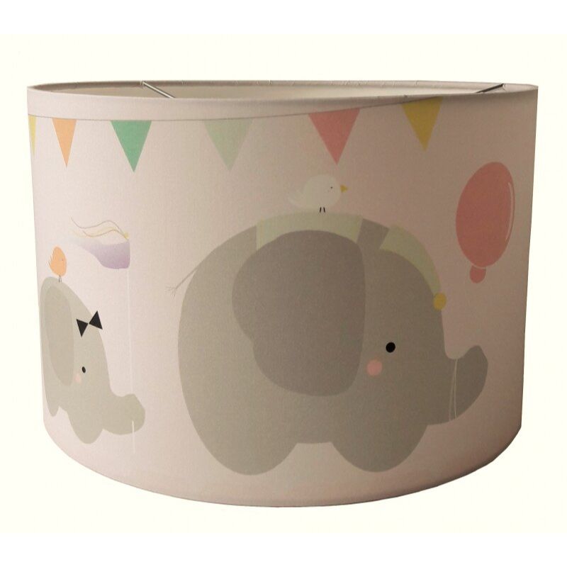 Designed4Kids hanglamp olifanten parade roze