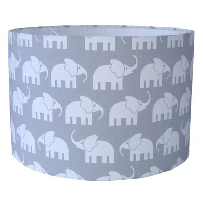Designed4Kids hanglamp olifantjes grijs