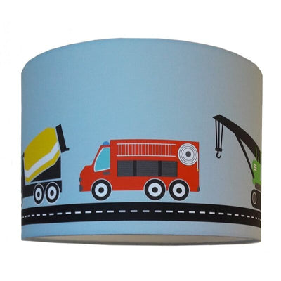 Designed4Kids hanglamp voertuigen blauw