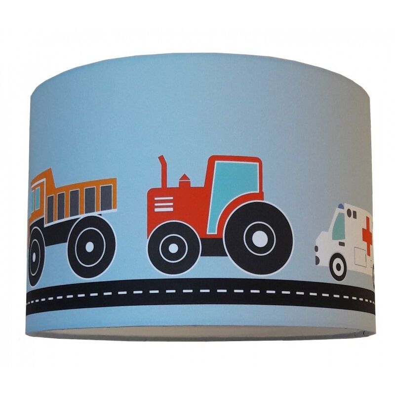 Designed4Kids hanglamp voertuigen blauw