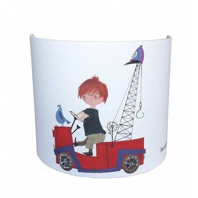 Designed4Kids wandlamp Fiep Westendorp kraanwagen