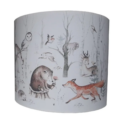 Designed4Kids wandlamp dieren in het bos