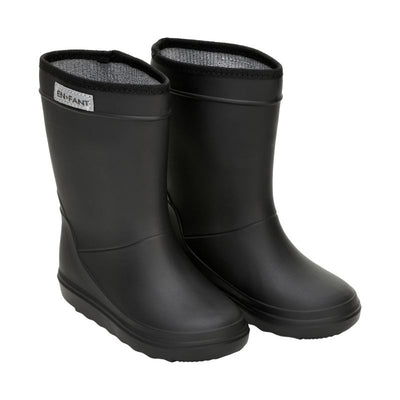 En Fant regenlaarzen Solid Black