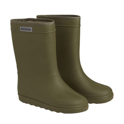 En Fant regenlaarzen Solid Ivy Green