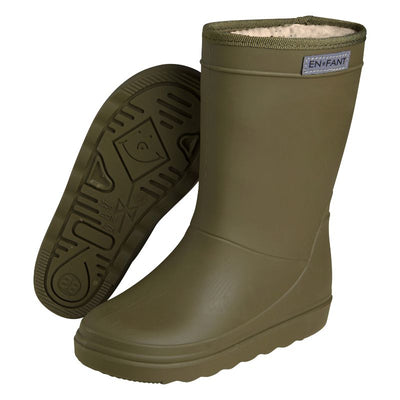 En Fant regenlaarzen thermo Ivy Green