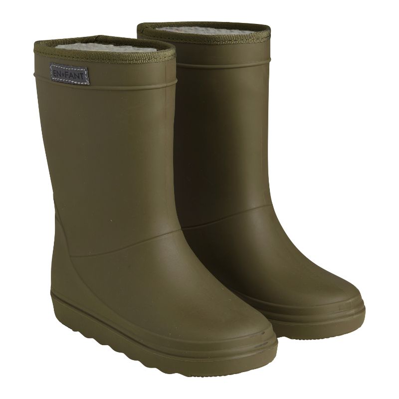 En Fant regenlaarzen thermo Ivy Green