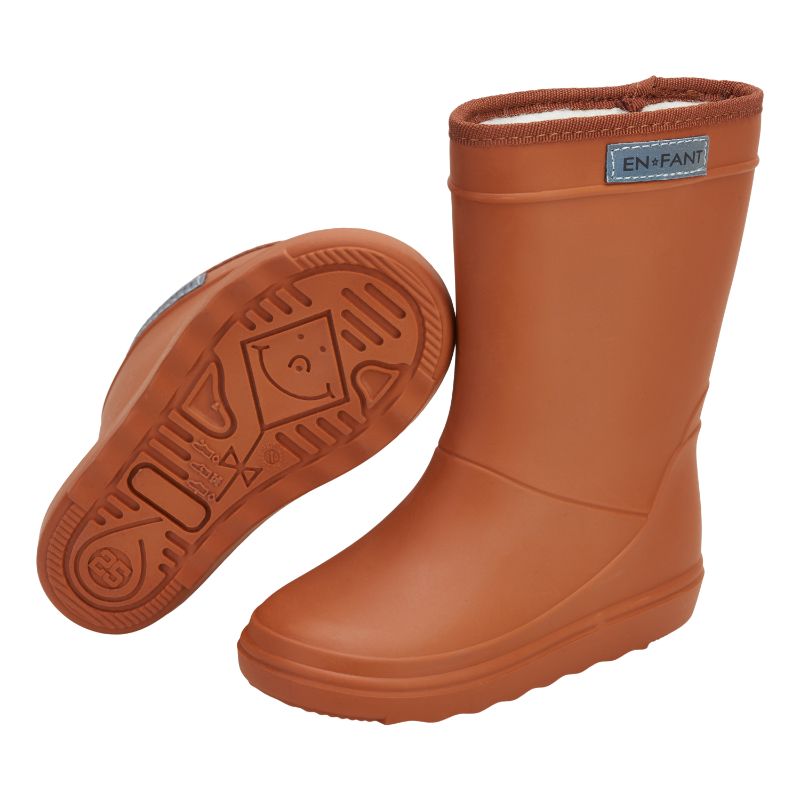 En Fant regenlaarzen thermo Leather Brown