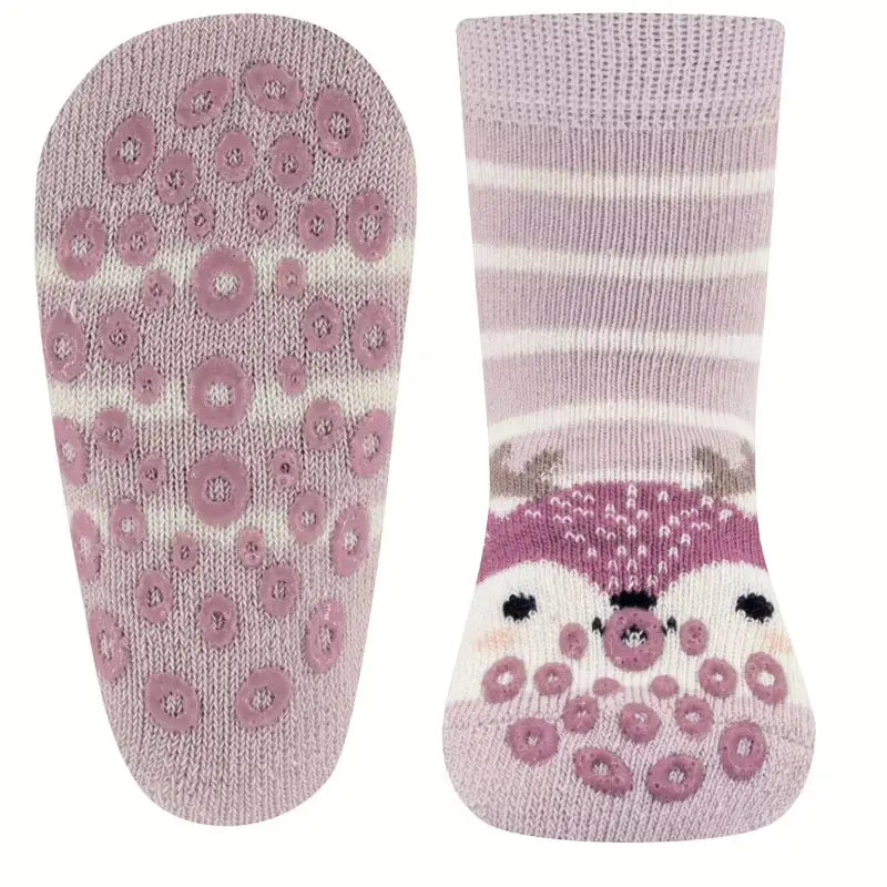 Ewers antislip sokken Krabbelfix Reh Rosenrauch