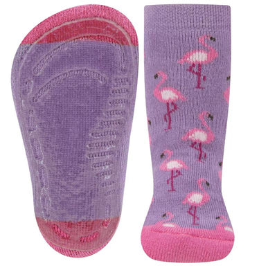 Ewers antislip sokken Stoppi softstep Flamingo lila