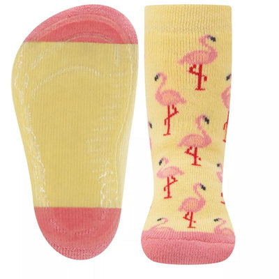 Ewers antislip sokken Stoppi softstep Flamingo vanille