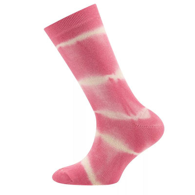 Ewers sokken batik motief roze