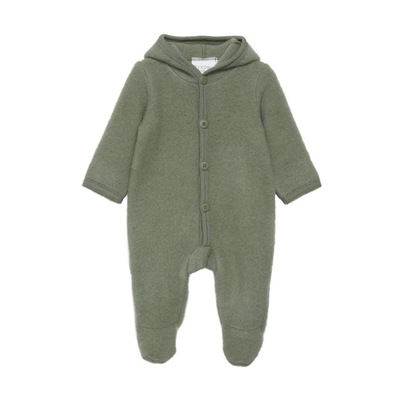 Fixoni overall wol Deep Lichen Green