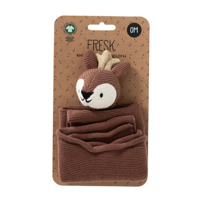 Fresk knuffeldoekje Deer
