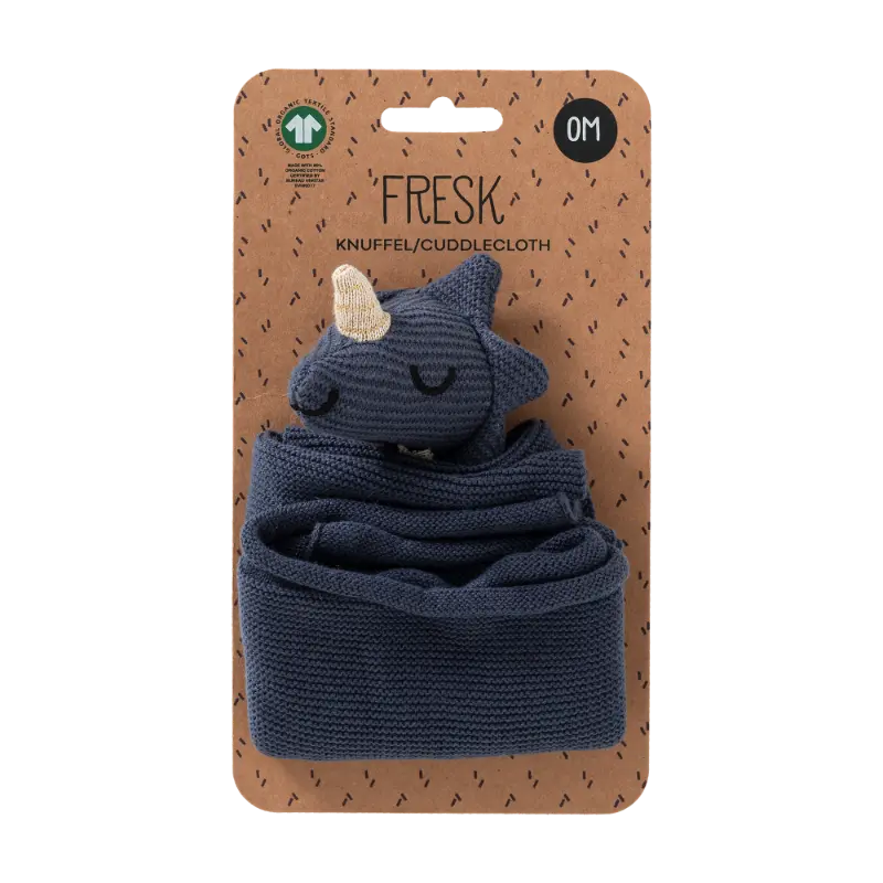 Fresk knuffeldoekje Dino