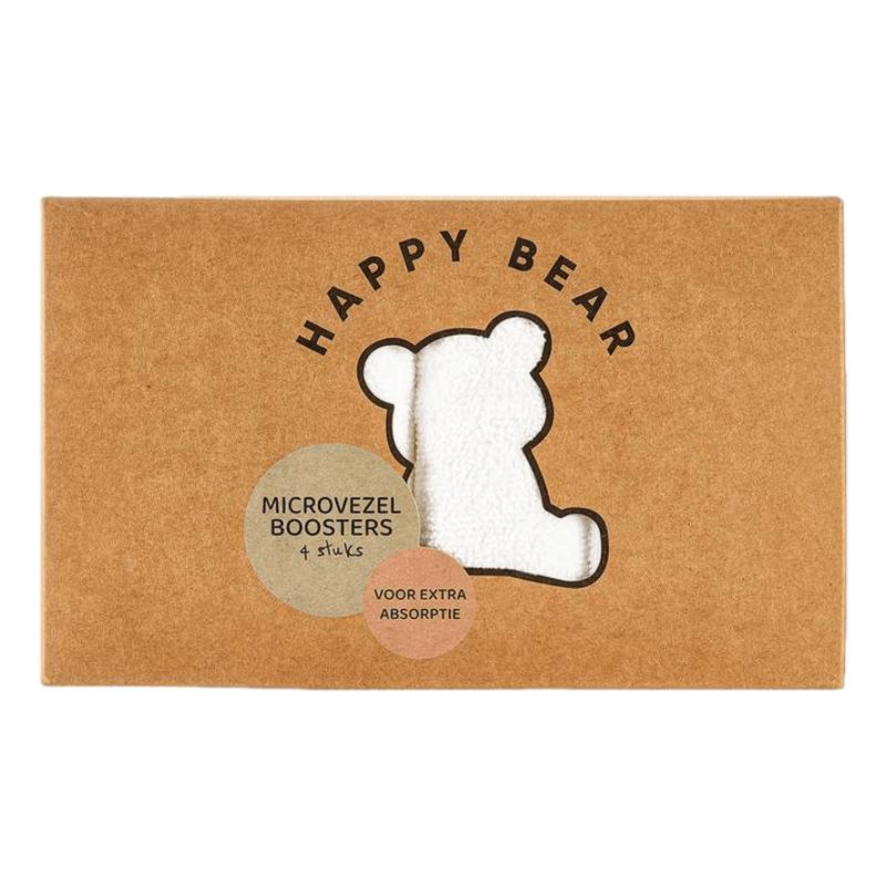 HappyBear Microvezel Booster set 4 stuks