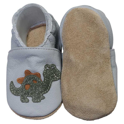 Hobea babyslofjes Dino grau