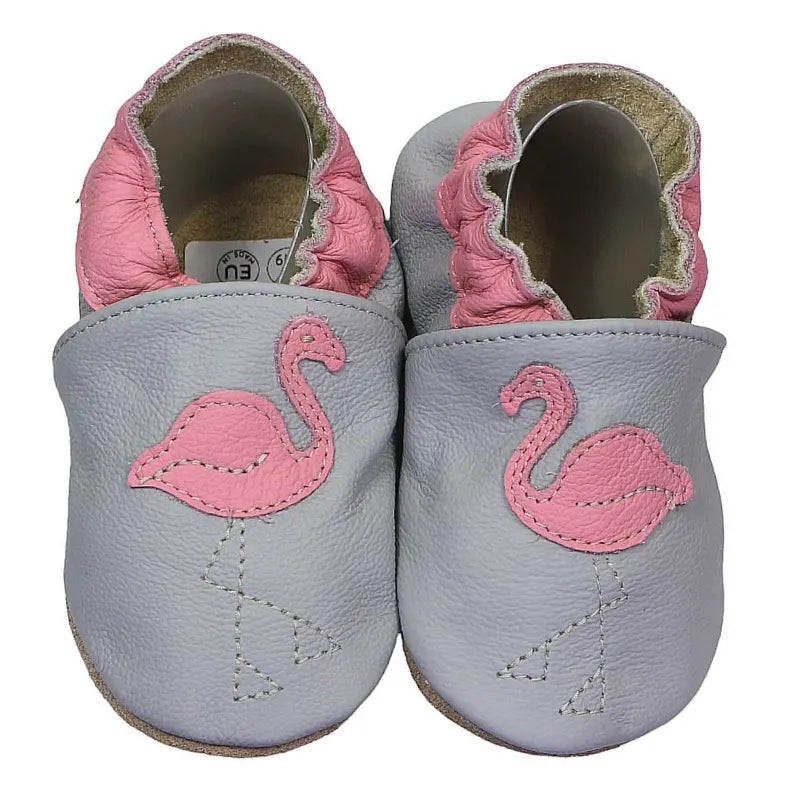Hobea babyslofjes Flamingo