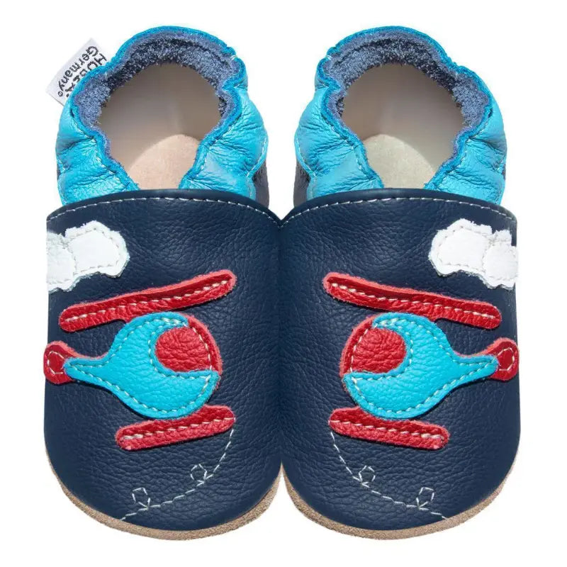 Hobea babyslofjes Hubschrauber Hubi