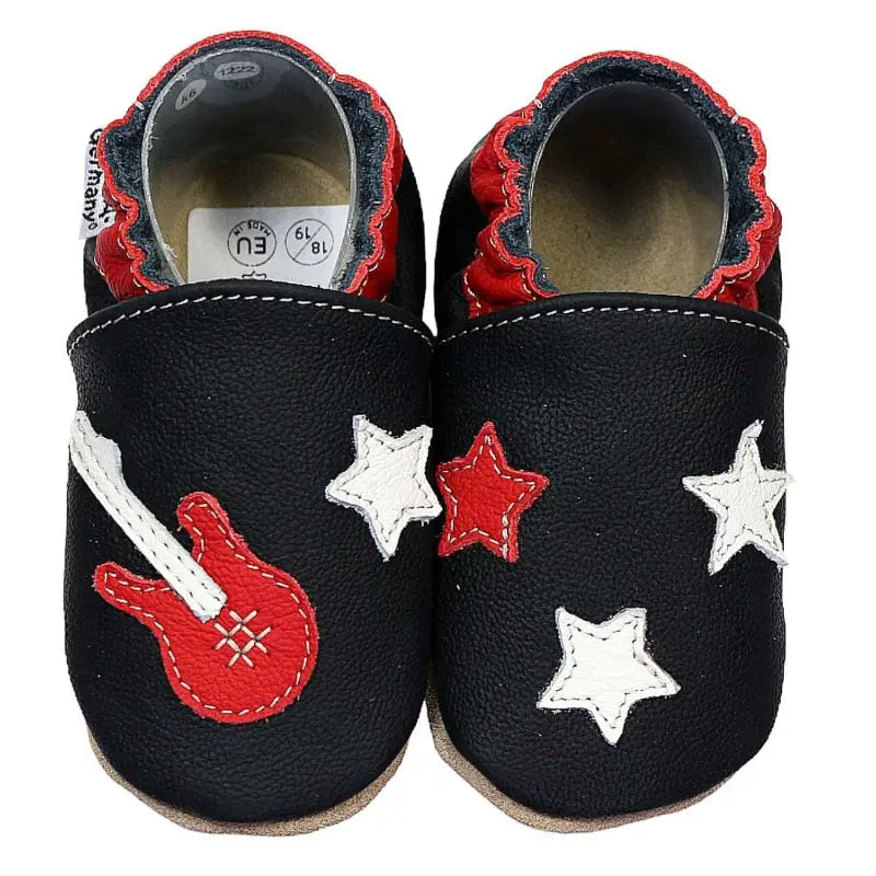 Hobea babyslofjes extra antislip Gitarre