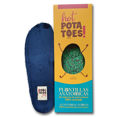 Hot Potatoes inlegzooltjes voor pantoffels