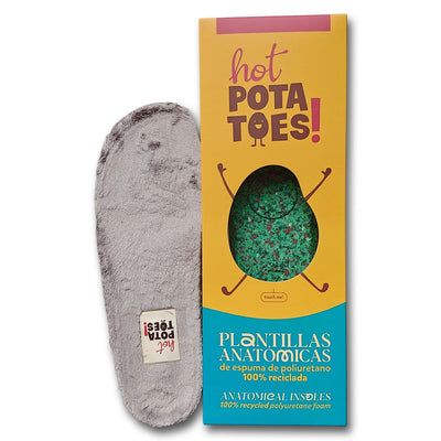 Hot Potatoes inlegzooltjes voor pantoffels