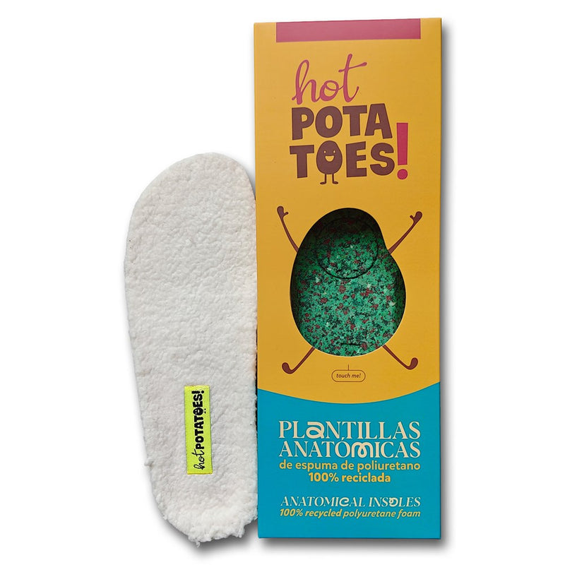 Hot Potatoes inlegzooltjes voor pantoffels