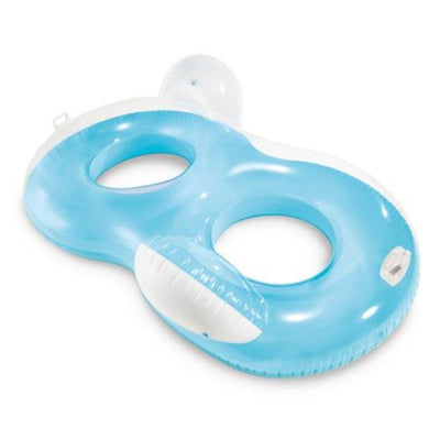 Intex opblaas zwemband double pillow-back lounge