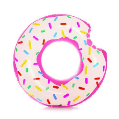 Intex zwemband regenboog donut