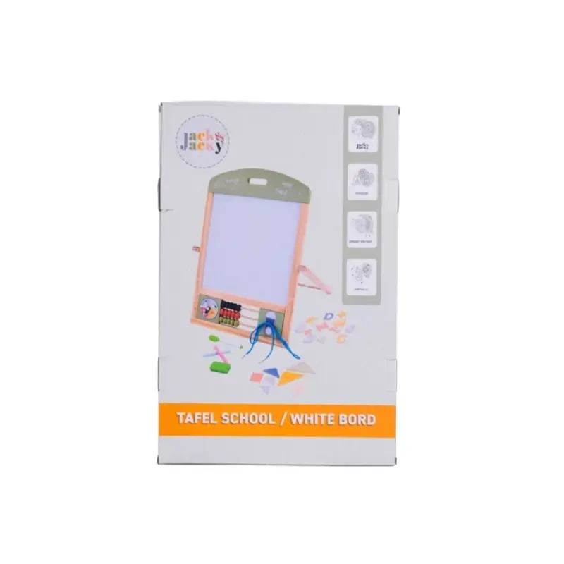 Jack & Jacky schoolbord / whiteboard - Babyslofje-online