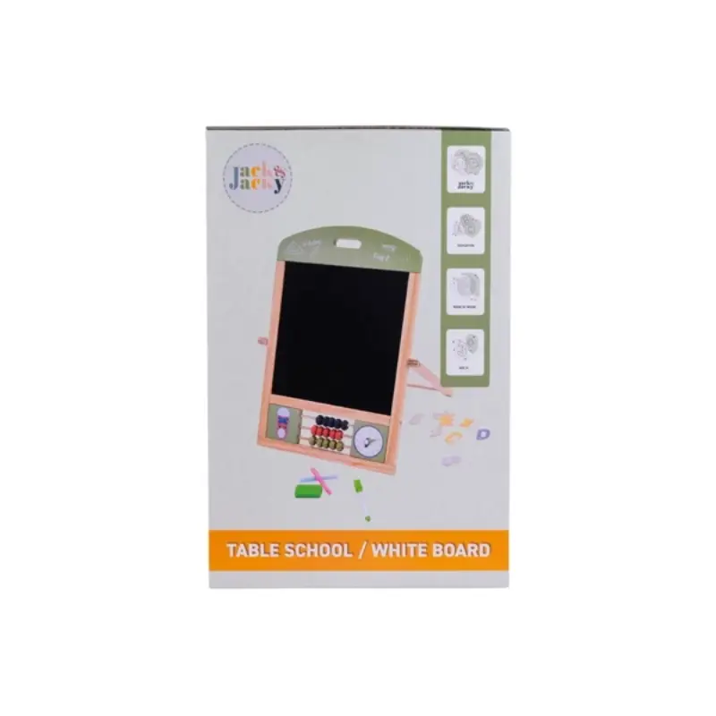 Jack & Jacky schoolbord / whiteboard - Babyslofje-online