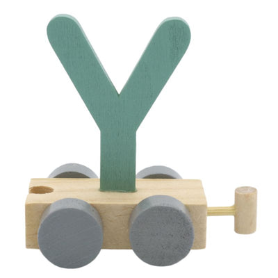 JeP kids houten treinletter Y