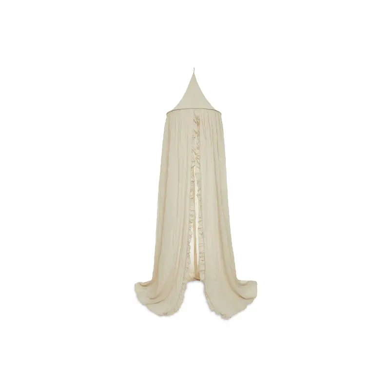 Jollein Klamboe baby vintage ruffle nougat