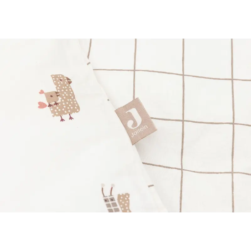 Jollein dekbedovertrek 100x140cm - Animal Friends