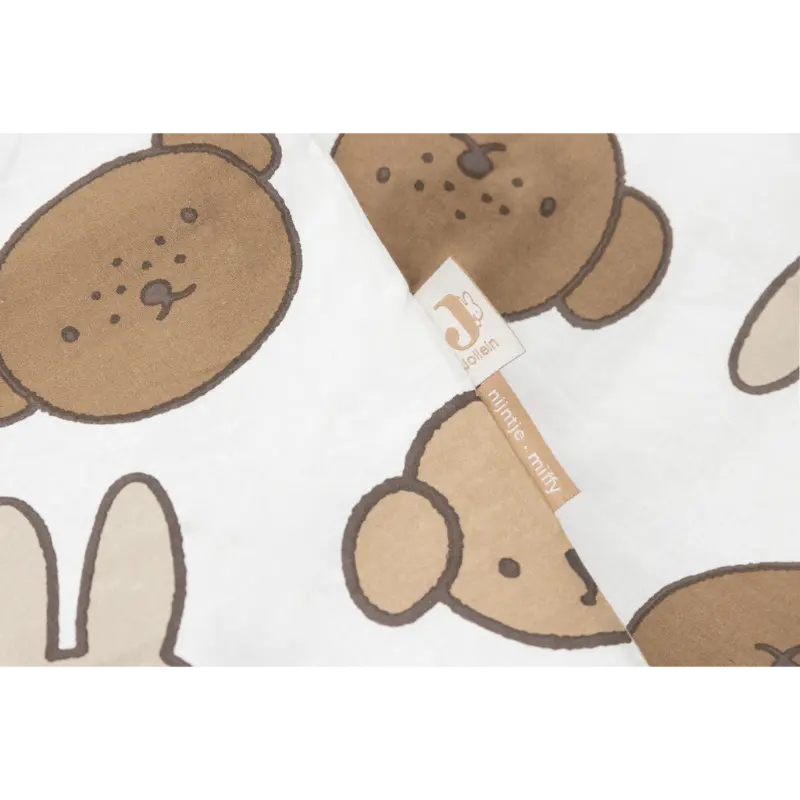 Jollein dekbedovertrek 100x140cm - Miffy and Friends