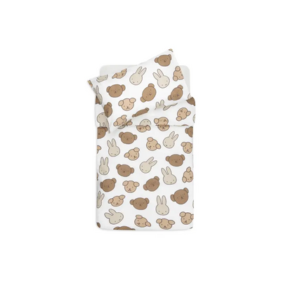 Jollein dekbedovertrek 100x140cm - Miffy and Friends