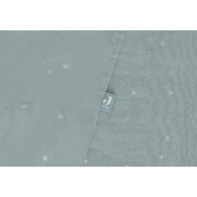Jollein dekbedovertrek 100x140cm Twinkling - Sea Green
