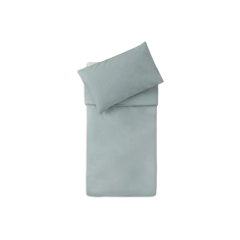 Jollein dekbedovertrek 100x140cm Twinkling - Sea Green