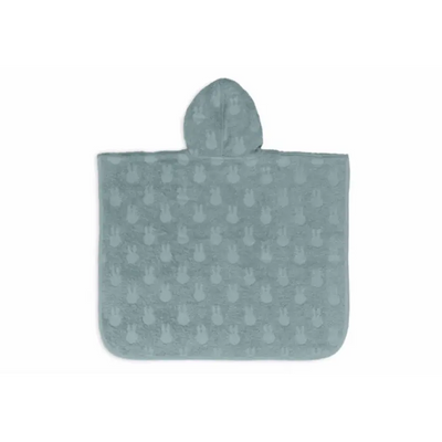 Jollein badponcho Nijntje - Miffy Jacquard Sea Green