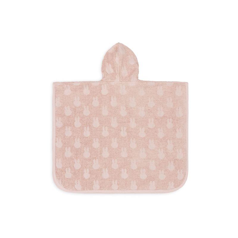 Jollein badponcho Nijntje - Miffy Jacquard Wild Rose