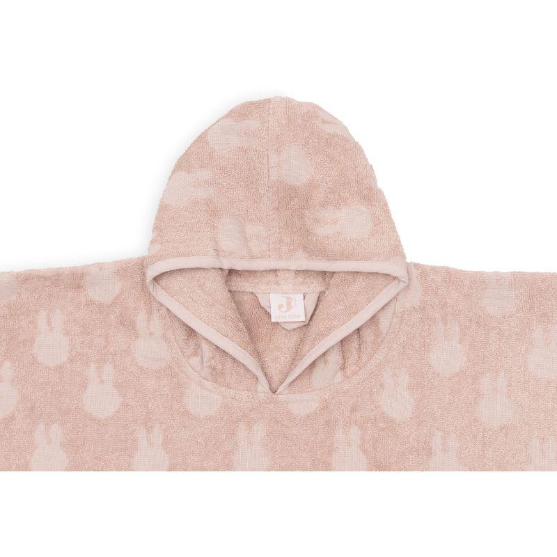 Jollein badponcho Nijntje - Miffy Jacquard Wild Rose