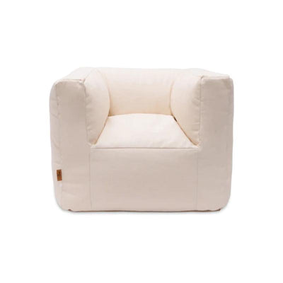 Jollein fauteuiltje Beanbag Twilll Natural