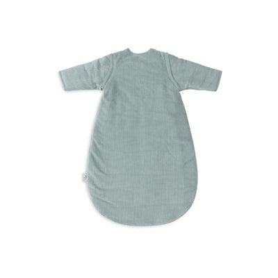 Jollein slaapzak met afritsbare mouw Rond Rib Sea Green