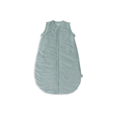 Jollein slaapzak met afritsbare mouw Rond Rib Sea Green