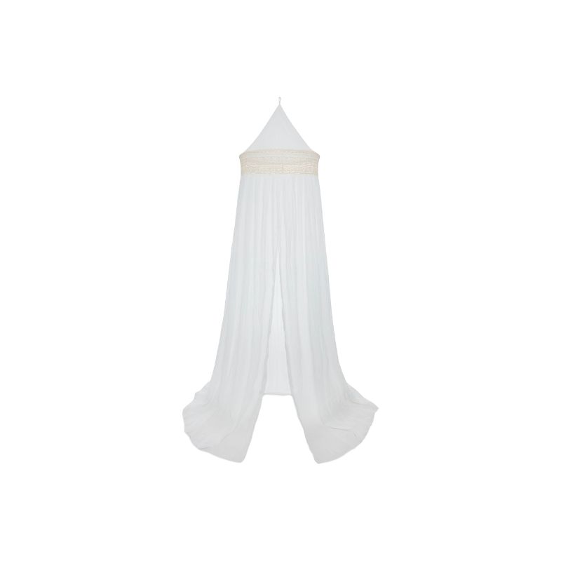 Jollein Sluier babybed vintage 155 cm Boho Lace Ivory