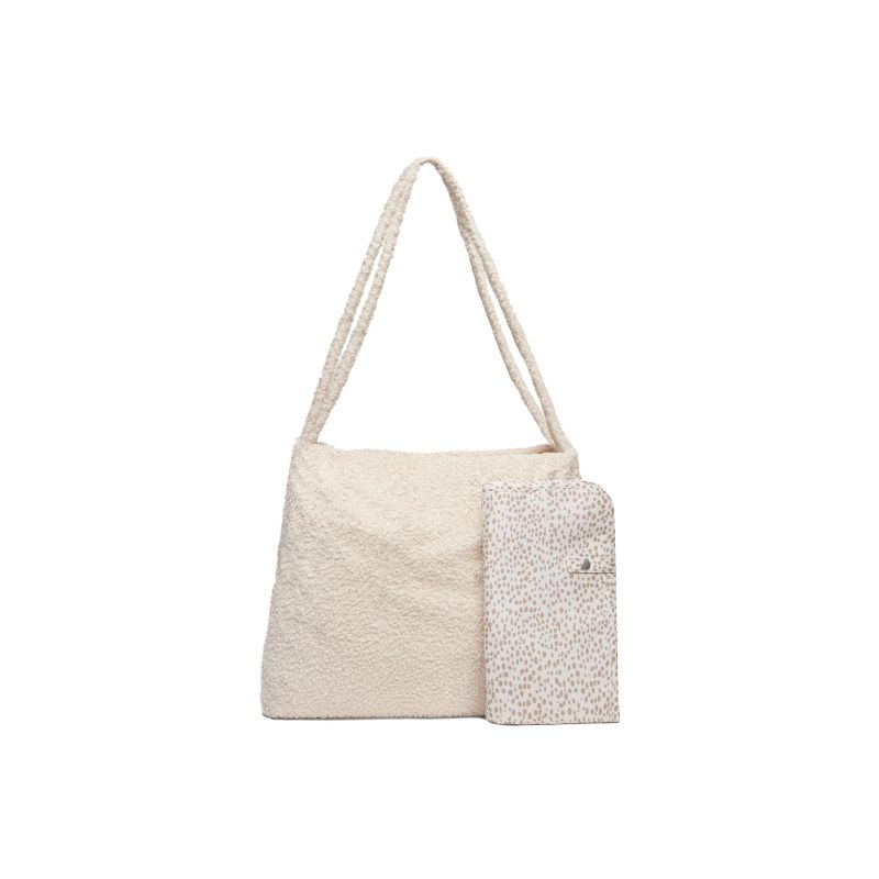 Jollein verzorgingstas Shopper Boucle Naturel