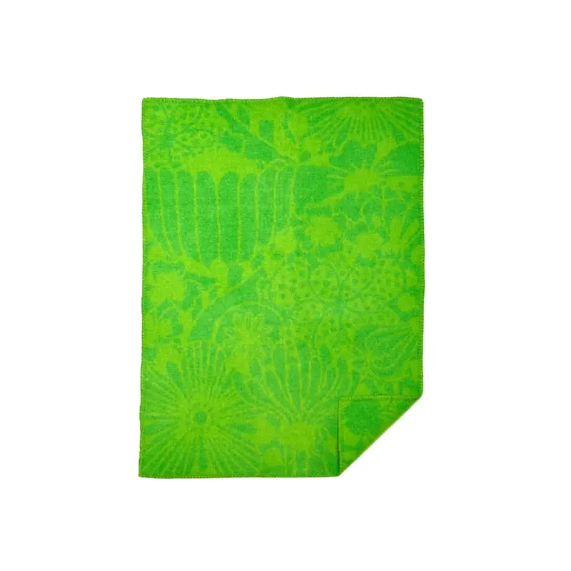 Klippan wiegdeken wol - Clover groen