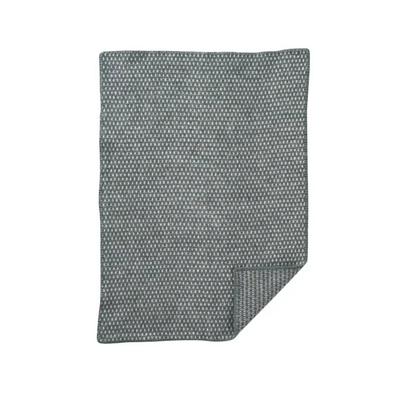 Klippan wiegdeken wol - Knut baby balsam green