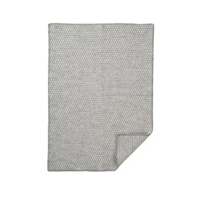 Klippan wiegdeken wol - Knut baby light grey
