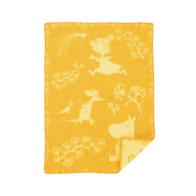 Klippan wiegdeken wol - Moomin Winterland