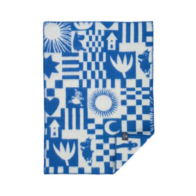 Klippan wiegdeken wol - Moomin play baby